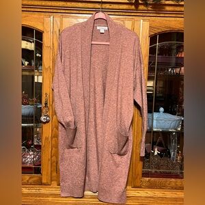 Liz Claiborne Knit Cardigan With Pockets- 
Size- XL 💕